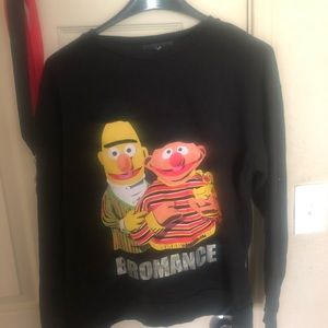 Sesame Street long sleeve sweater M